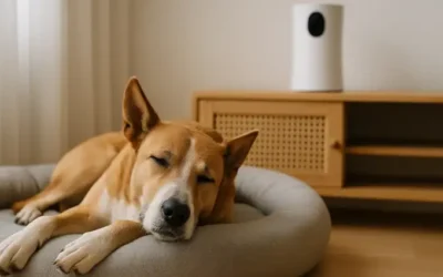 Wenn der Hund mal alleine bleiben muss: Braucht man eine Hunde-Kamera?