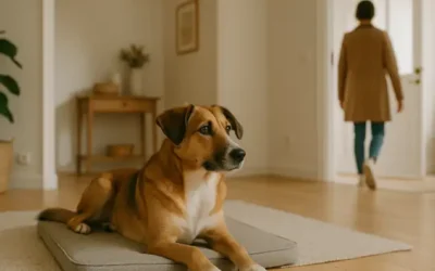 So bleibt dein Hund gelassen alleine: Routine vor dem Weggehen in 5 Schritten